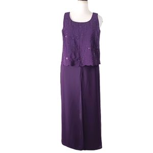 R&M RICHARD'S  2 OF 3 PIECE SET TANK/PANTS SIZE 14WP